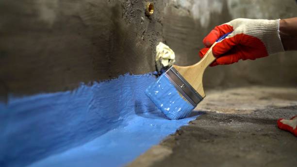 Crawl space vapor barrier installation in Edison, NJ